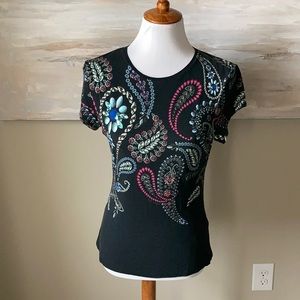 Ted Baker London gem paisley tshirt